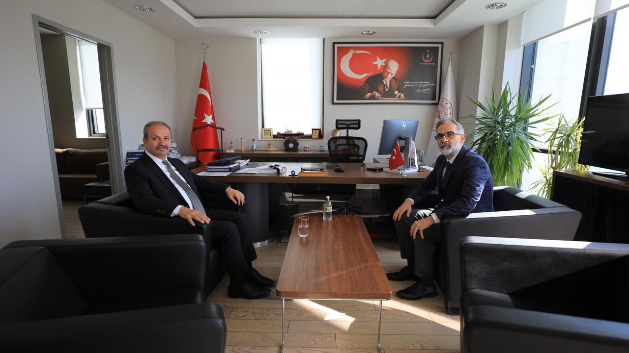 Genel Başkan Doğan’dan Strateji Geliştirme Başkanı Karabaş’a Ziyaret