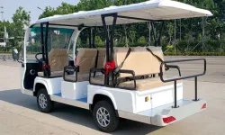 Hastalar Elektrikli Buggy Araçlarla Taşınıyor!