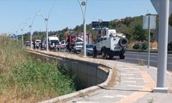 Diyarbakır'da Seyir Halindeki Ambulans Yandı