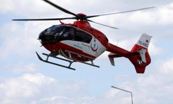 Van'da Ambulans Helikopter Yüksekten Düşen Çocuk İçin Havalandı