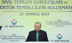 Cumhurbaşkanı Erdoğan, Rize'de STK Temsilcileriyle Toplantı Düzenledi