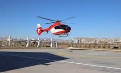 Muğla'da ambulans helikopter 1 aylık bebek için havalandı