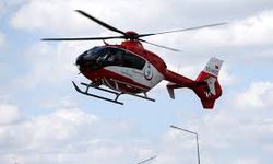 22 günlük bebek ambulans helikopterle Ankara'ya sevk edildi