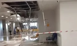 Sağanak Yağıştan Hastane Tavanı Çöktü!