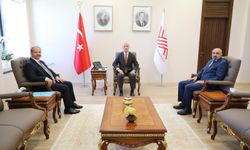 Sağlık Sen'den YÖK Başkanı Prof. Dr. Özvar’a Ziyaret