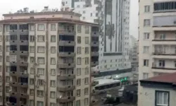 Hastanenin dış cephesi kağıt gibi söküldü!