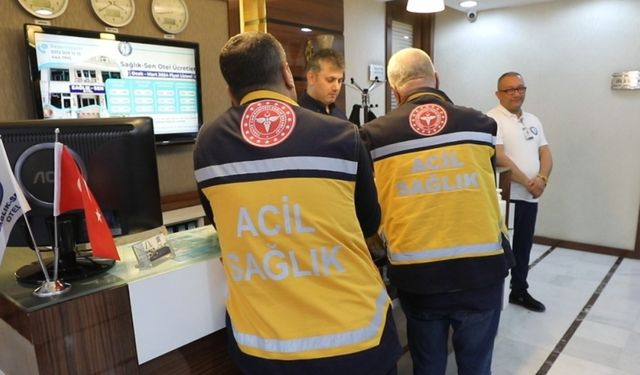 Acil Sağlık Hizmetleri Çalışanı Sağlık-Sen Otellerden Ücretsiz Yararlandı