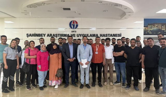 Gaziantep Üniversite Hastanesi'nde Sağlık-Sen Seçimleri Tamamlandı