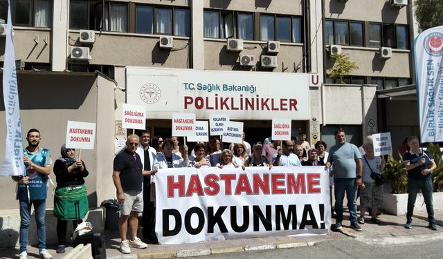 Sendika; Hastaneme Dokunma Basın Açıklaması