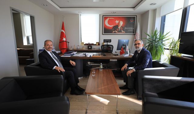 Genel Başkan Doğan’dan Strateji Geliştirme Başkanı Karabaş’a Ziyaret