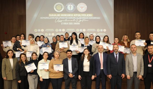 Bilkent Şehir Hastanesi Hemşirelerine Malpraktis Eğitimi