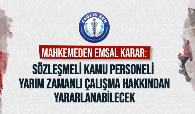 Mahkemeden Emsal Karar