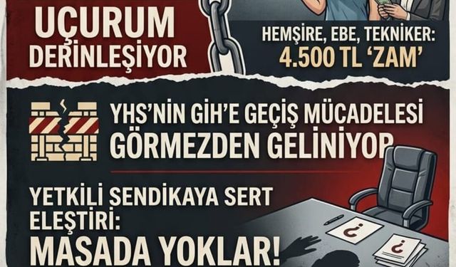 GENEL BAŞKAN; BU BİR EK ÖDEME DEĞİL, EMEĞİ YOK SAYMA POLİTİKASIDIR
