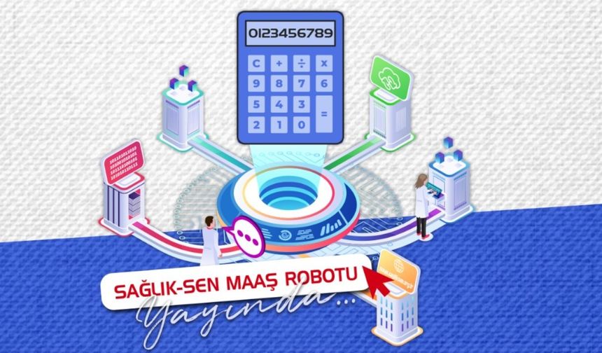 Sağlık-Sen Maaş Robotu Yayında