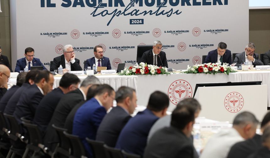 Sağlık Bakanı Memişoğlu: İl Müdürleri İle Toplantı Gerçekleştirdi