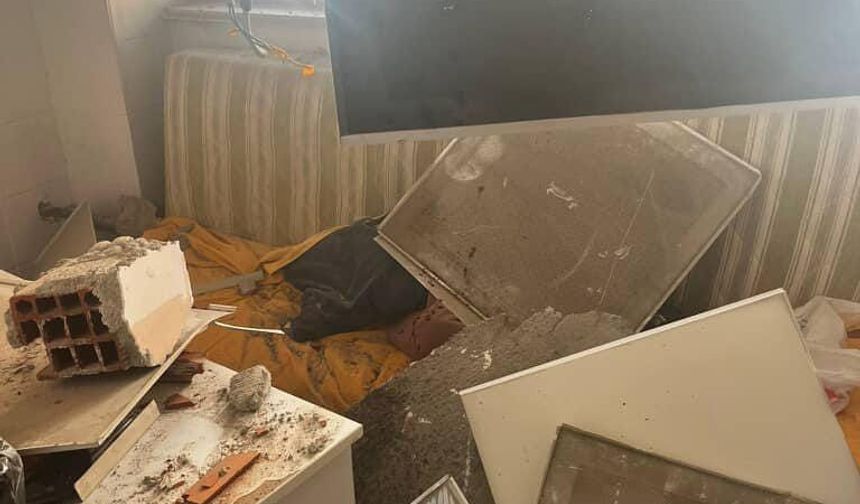 Diş Polikliniğinde Tavan Çöktü: 1 Kişi Yaralı