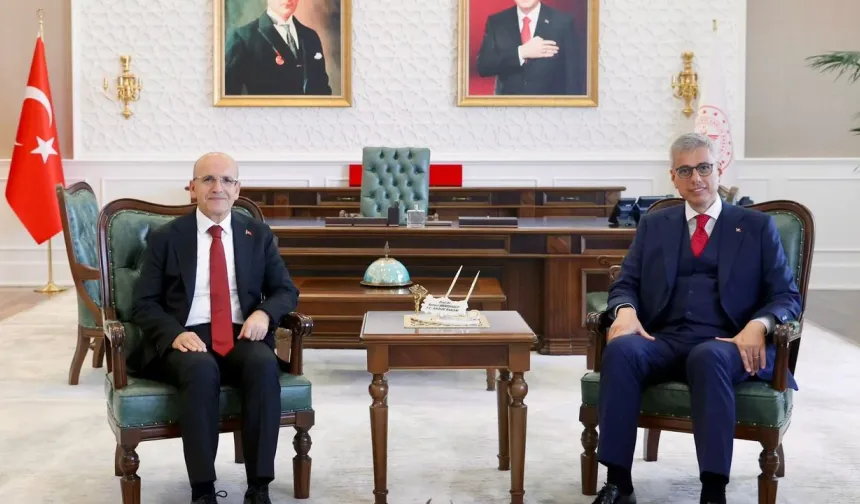 Bakan Şimşek’ten Bakan Memişoğlu’na Ziyaret