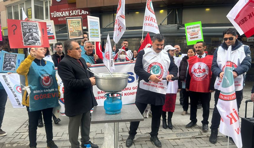 Memur yoksul, asgari ücretli aç, emekli perişan.