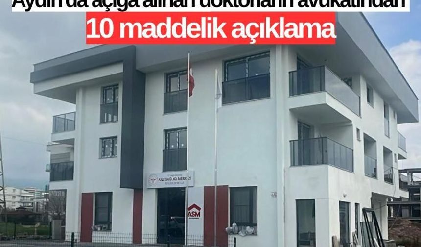Açığa alınan doktorların avukatından 10 maddelik açıklama